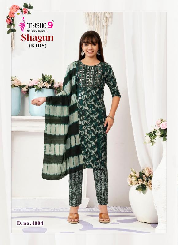 Mystic9 shagun (kids) vol 4 wholesale western kurties in ahemdabad